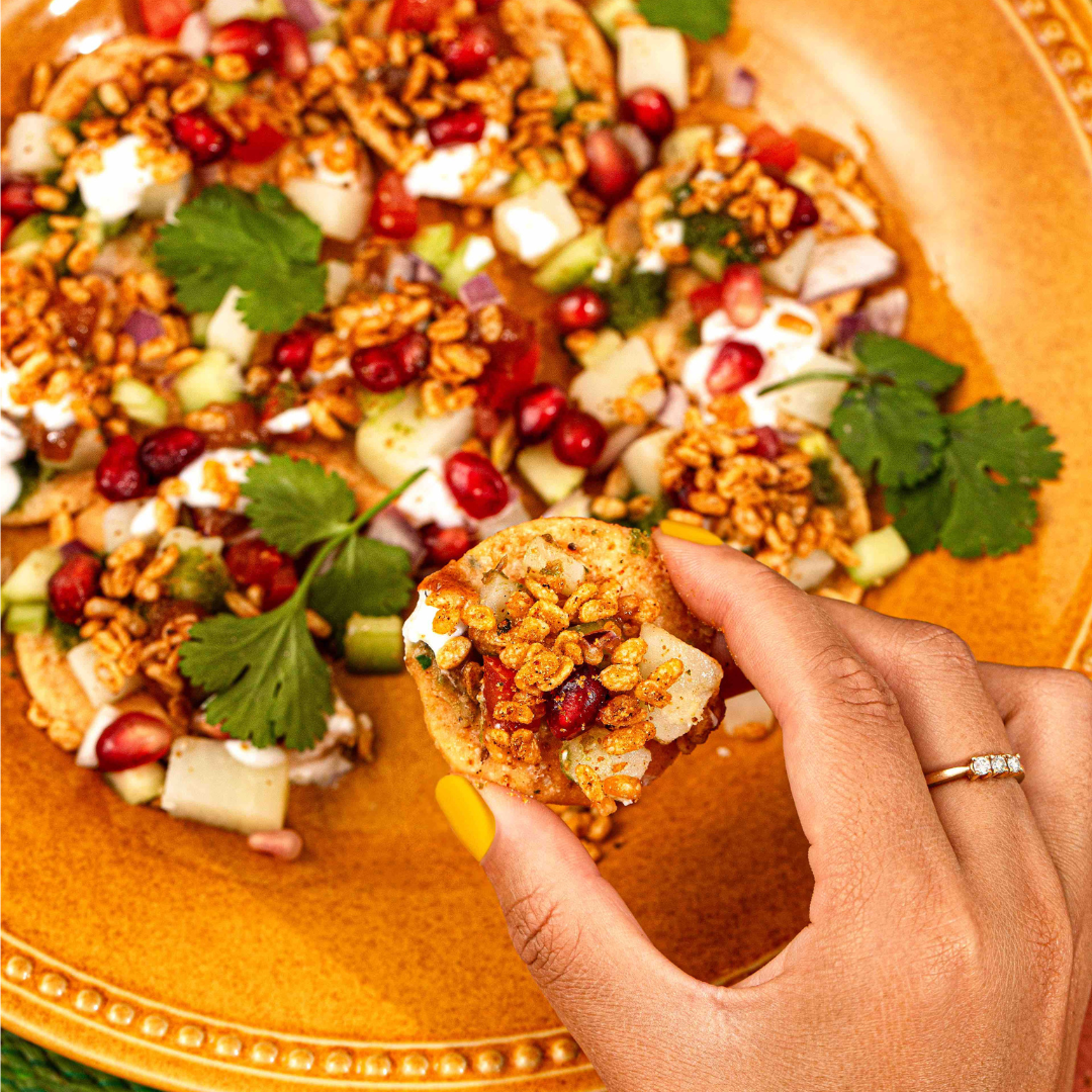 PAPDI CHAAT (INDIAN NACHOS)