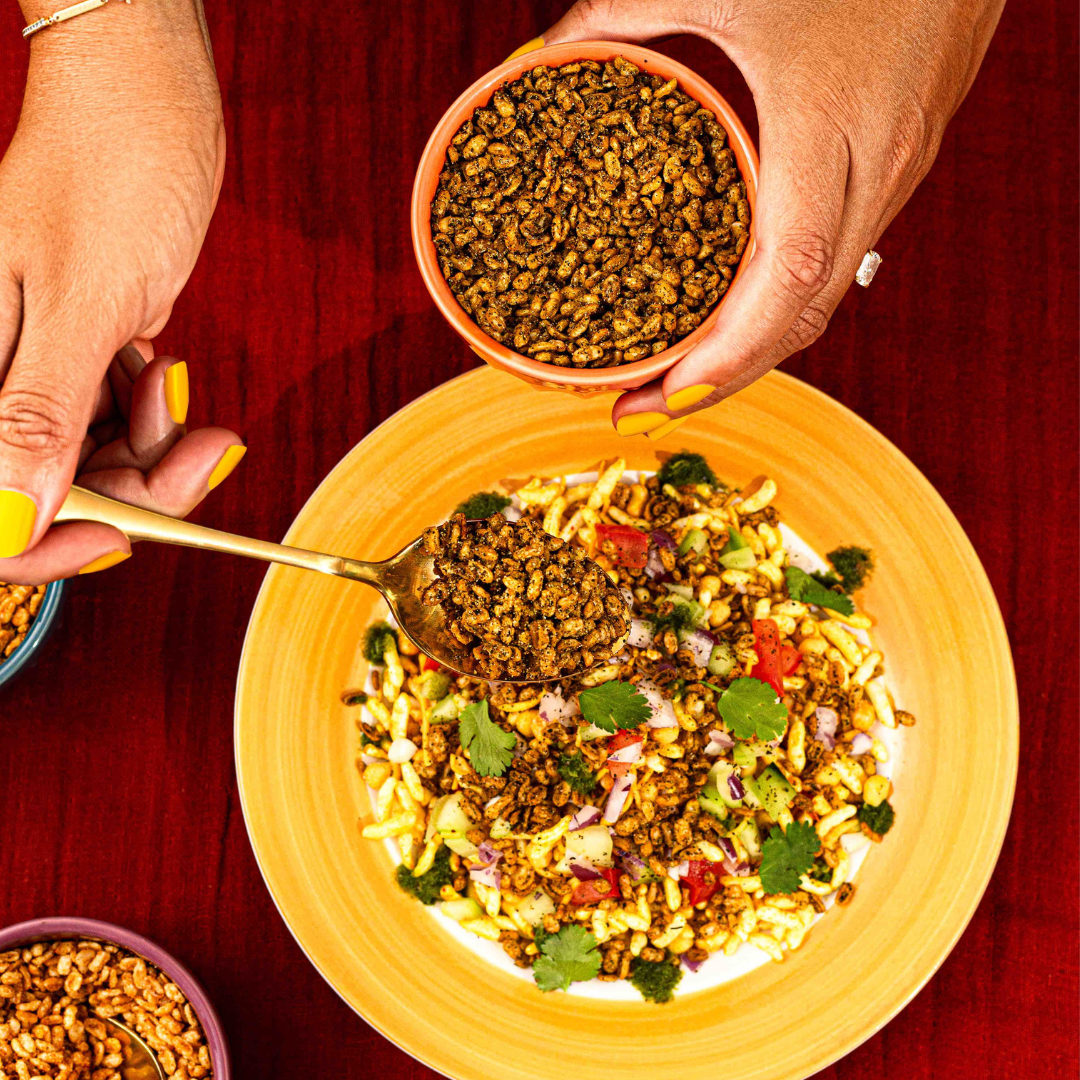 BHEL PURI (INDIAN CRISPY RICE SALAD)